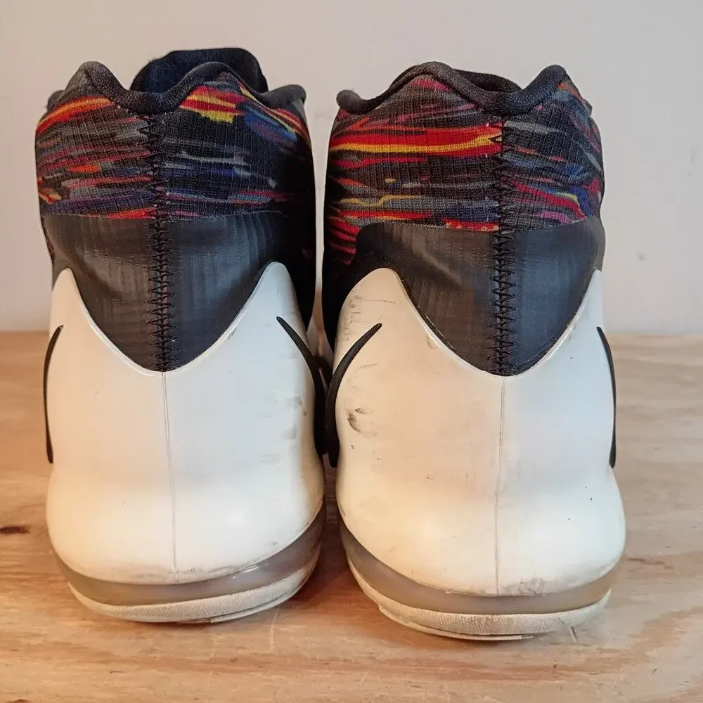 Nike Air Force Max Mens Size 13 Black Multi Color Shoes Sneakers AR0974-100